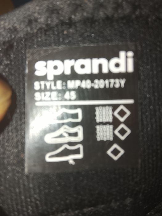 Sandały [męskie / damskie / chłopięce / dziewczęce] Sprandi | Rozmiar [wpisz rozmiar] | Stan [idealny / bardzo dobry / nowy]
