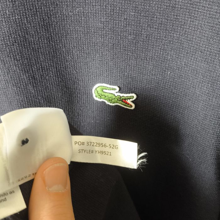 Регбійка поло лонгслів Lacoste