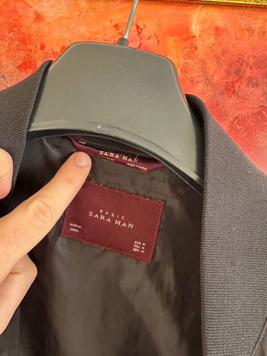 Бомбер нейлоновый Zara man Размер M