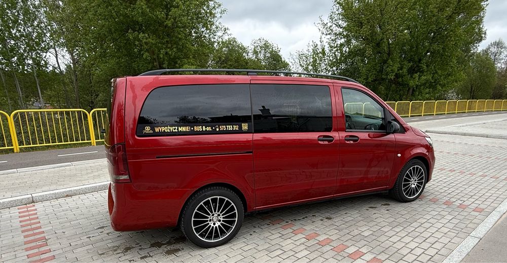 Wynajem | Wypożyczenie | BUS 8-os. | Mercedes Vito | BEZ Limitu km |