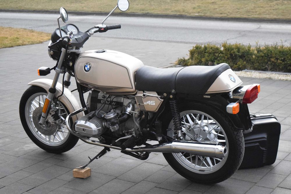 BMW R 45 1980r. piękny oldtimer, silnik bosko pracuje, z DE, A2***