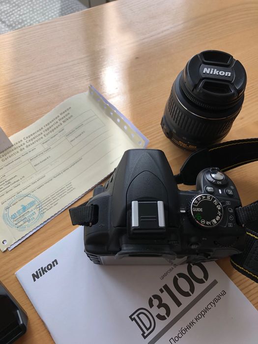 Фотоапарат Nikon D3100 Kit 18-55 б/в