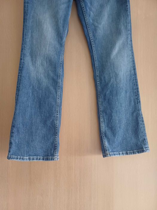 Spodnie jeansowe bootcut flare high jeans H&M