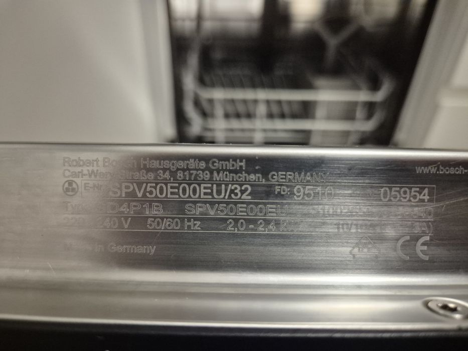 Zmywarka do zabudowy bosch