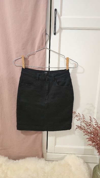 Missguided jeansowa spódniczka r.36