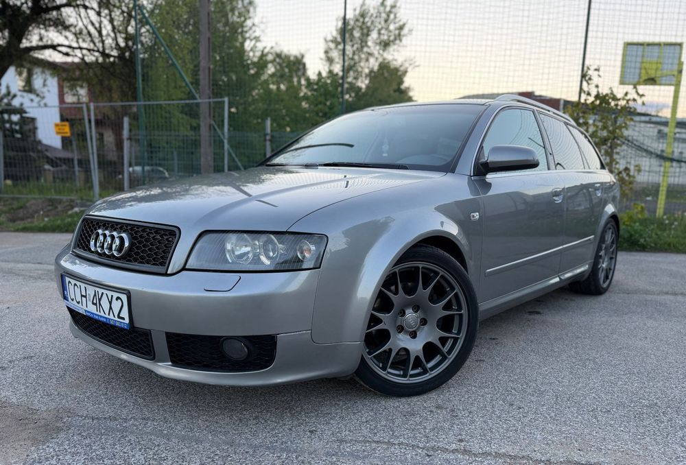 Audi A4 Avant 1.8T 190KM, sprowadzony, opłacony, świeżo zarejestrowany, BEZWYPADKOWY