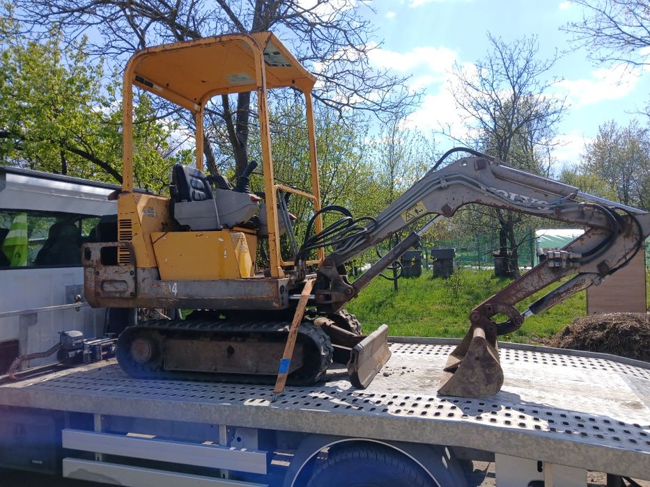 Minikoparka volvo ec14 2002r