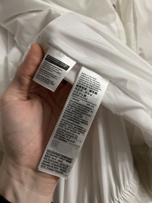 Пуховик куртка Levis Bubble Puffer Down Coat Левіс