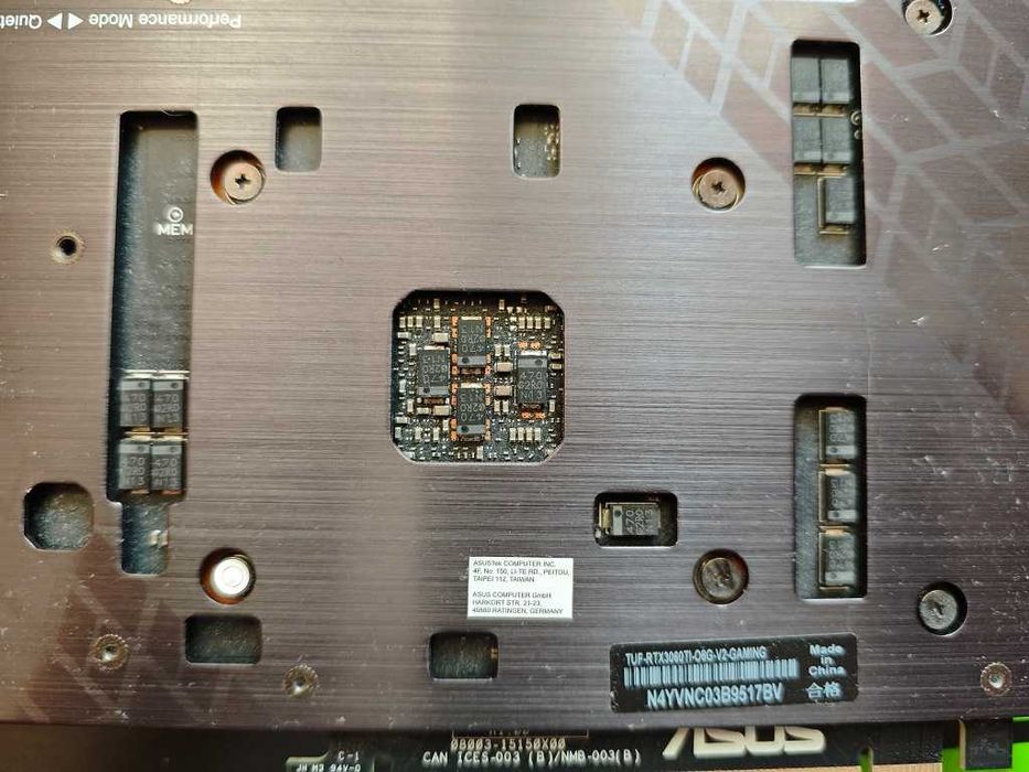 Відеокарта ASUS TUF Gaming GeForce RTX 3060 Ті 8g