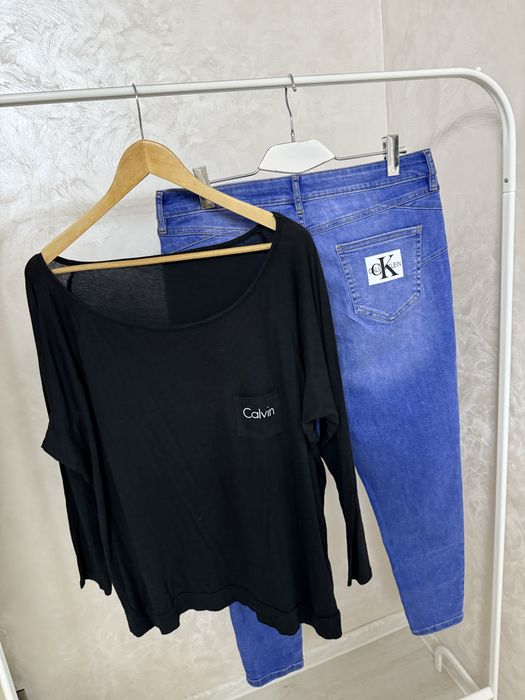 ЗНИЖКА! Calvin Klein L-2XL рубашка блузка біла футболка костюм гольф