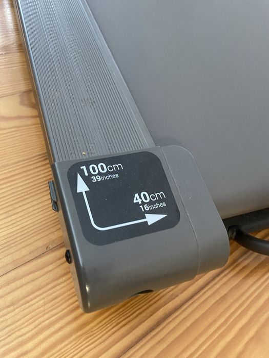 Passadeira de Caminhada W500B Compacta, 8 km/h, 40x100 cm, CINZA