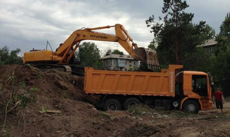 Песок овражный с глиной, мытый без глины навалом