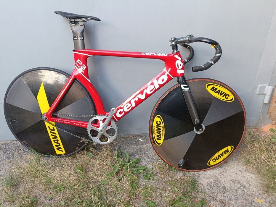 Трековый карбоновый велосипед CERVELO P3, Mavic Comete