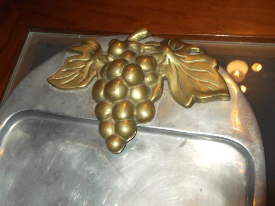 fruteira em estanho