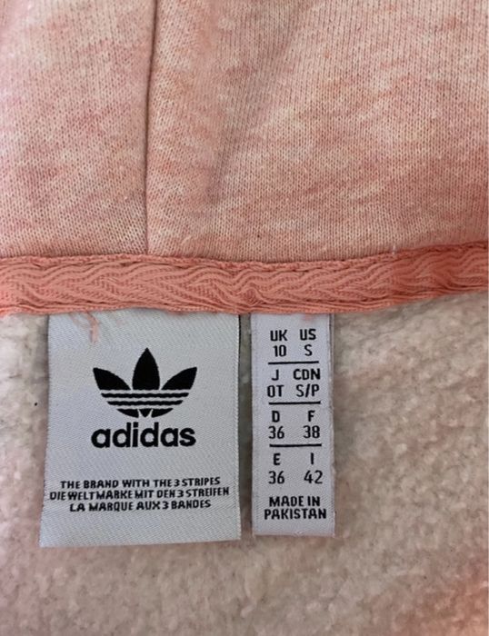 Różowa bluza adidas