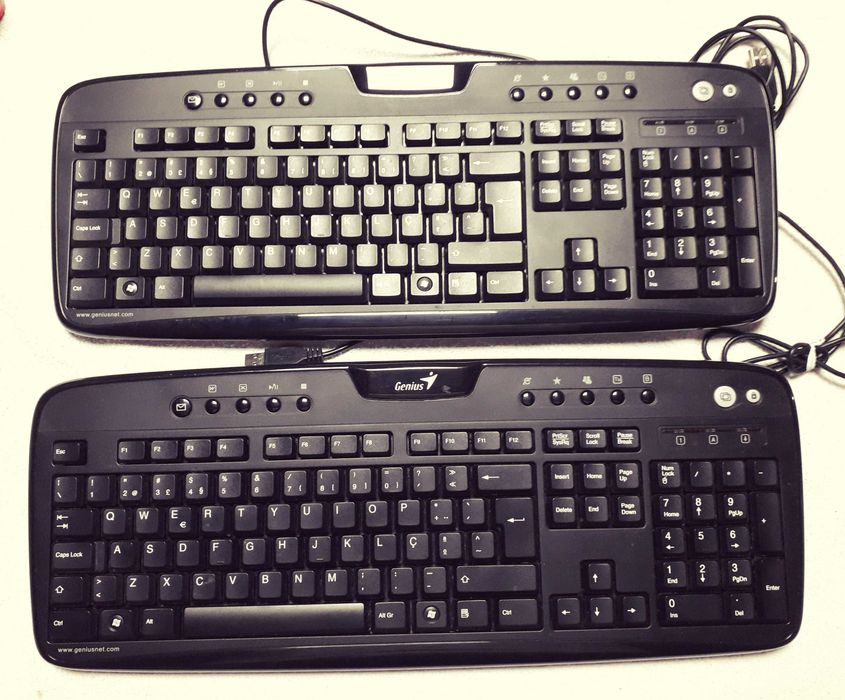 Teclados , ratos e hub's