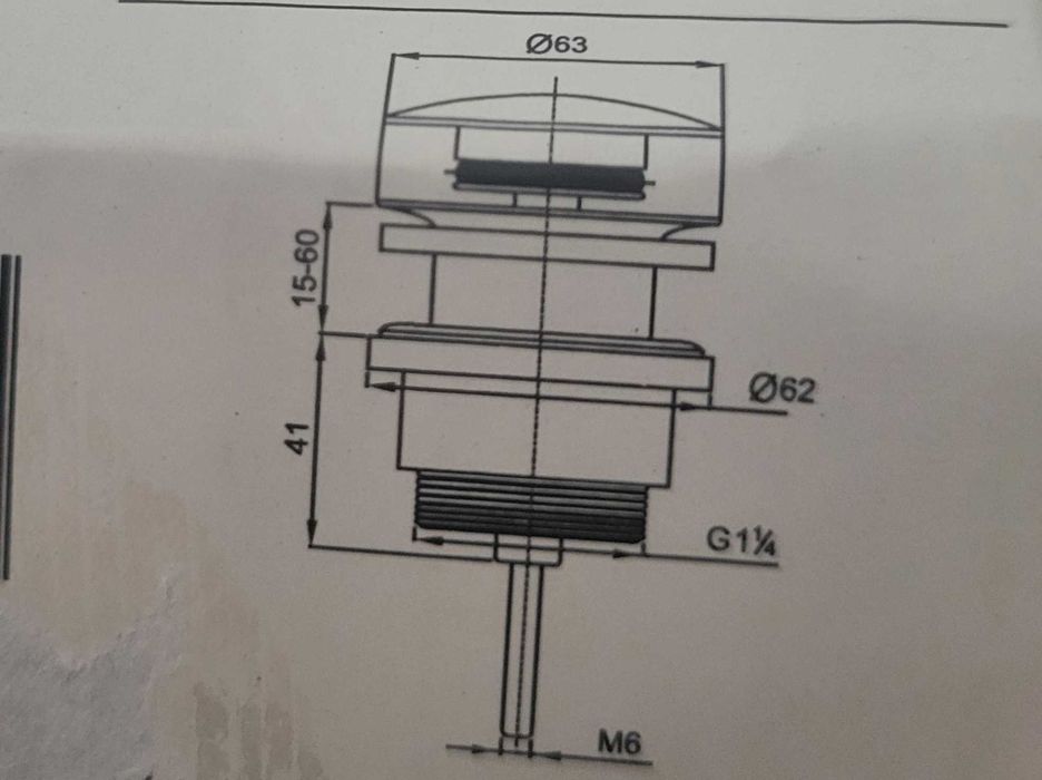 Nowy korek Lanzado klik klak złoty