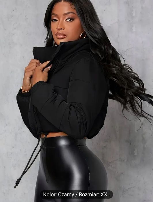 Kurtka Czarna Xxl