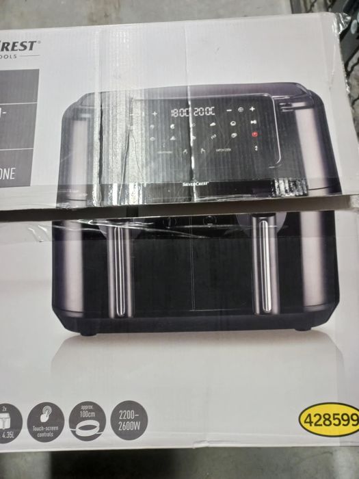 Dwustrefowy AIR FRYER SilverCrest 8,7l