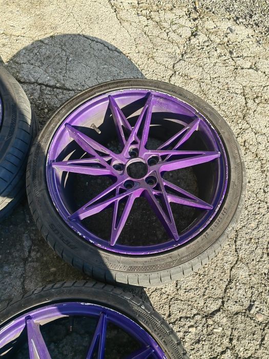 Jantes 18 BMW 5*120 estilo CS pneus praticamente novos