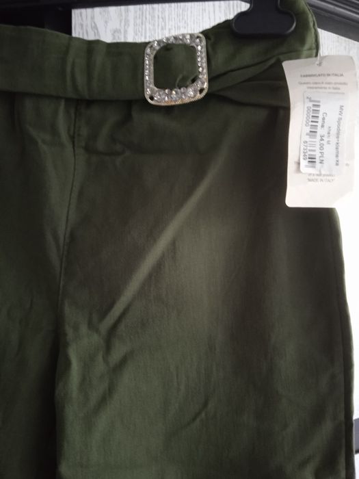 Spodnie damskie khaki