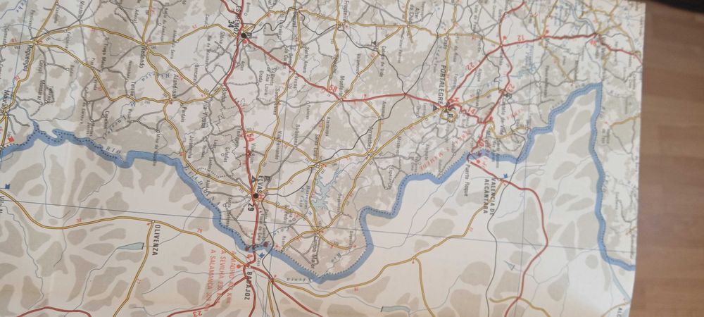 Mapa Portugal - Nova Edição 1987/8 Turinta