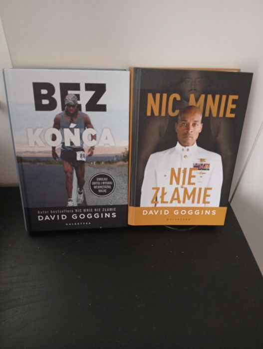 David Goggins. Dwie książki