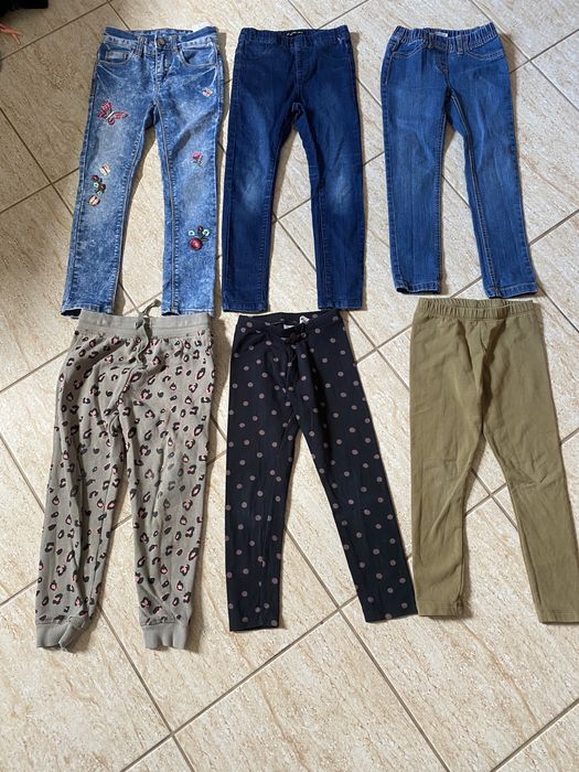 Spodnie legginsy Zara next r.116