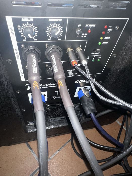 PA Activo 1500W (Subwoffer 15” + 2 Colunas 8”) - Power Dynamics