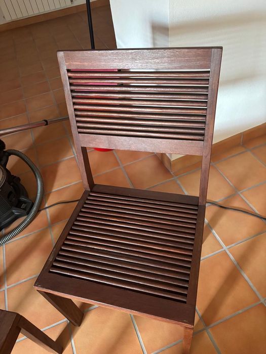 Conjunto de 4 cadeiras de jardim
