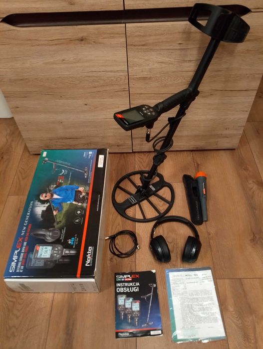 Okazja Wykrywacz metali Nokta  Simplex Ultra  Mega Zestaw Gwarancja