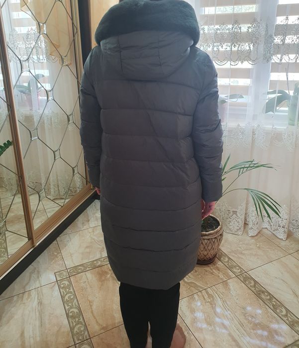 Зимовий плащ балоновий хороший стан і якість