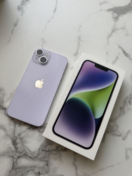 Iphone 14 128GB liliowy