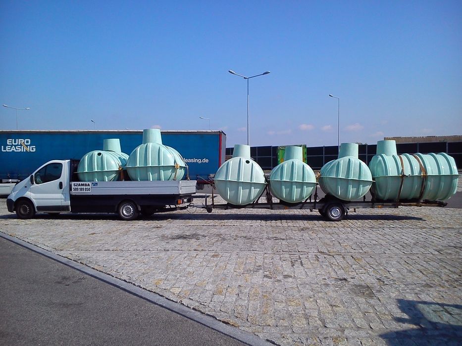 Zbiornik plastikowy na ścieki deszczowkę ekoszambo 7m3 PROMOCJA ZIMOWA