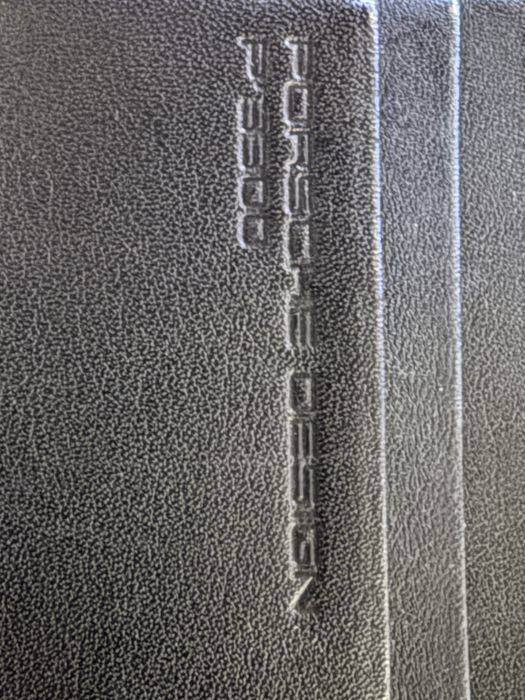 Carteira original Porsche Design pele