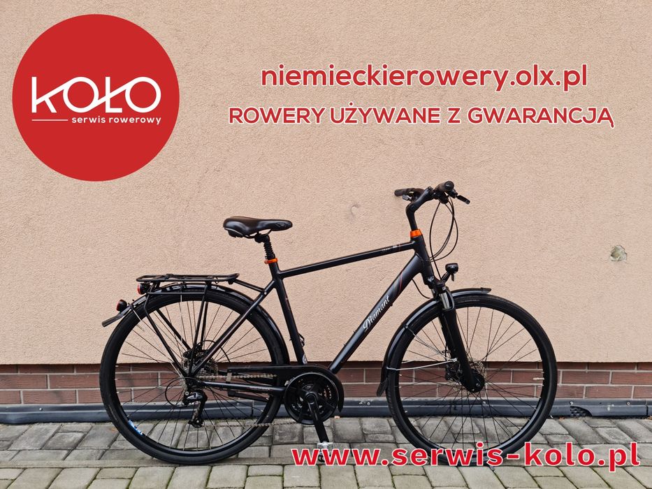 Rower męski trekkingowy DIAMANT koła 28 SHIMANO DEORE aluminium rabat