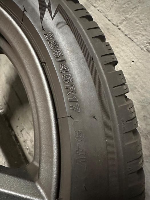 Bridgestone Blizzak LM005 225/45 R17 ZIMOWE + alufelgi 17” KOMPLET