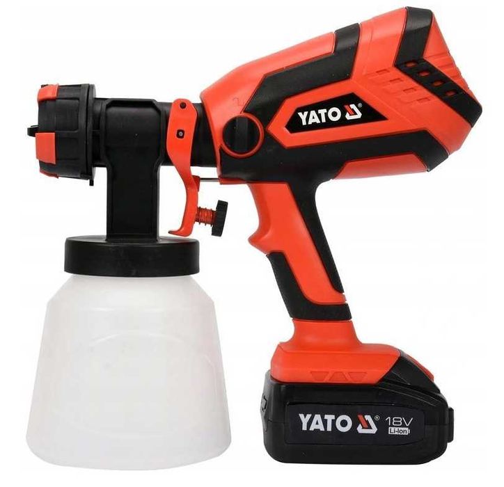 PISTOLET MALARSKI Bezprzewodowy Agregat Akumulatorowy (WYPRZEDAŻ -30%)