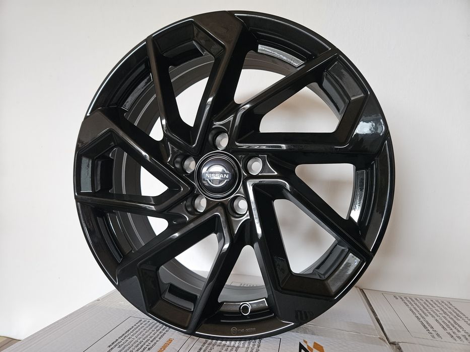 Nissan Micra 18 " Nowe 5x114,3 Micra EV K15 2026 Felgi Czarne ECE