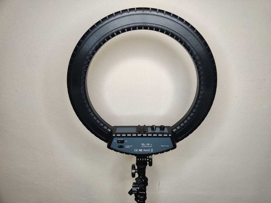 Кільцева лампа FOSOTO RL-18II / 45см / 512 світлодіодів / 55Вт + сумка