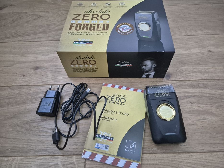 Gamma Piu Zero Bezprzewodowa Golarka do Głowy i Zarostu