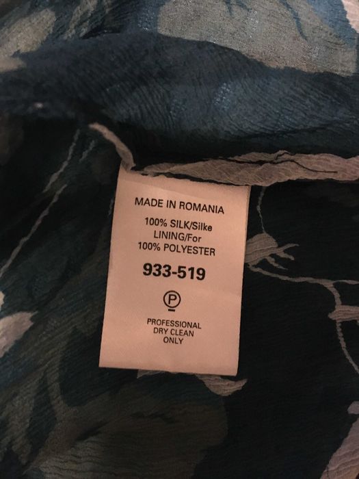 Bluzka jedwabna delikatna, cieniutka  Next 34 XS/36 S 100% jedwab