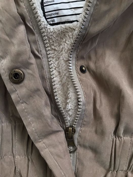 Kurtka typu parka. Dla dziewczynki. Rozmiar 104 (4 lata).