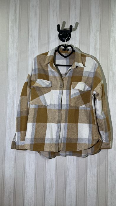 Тепла сорочка у клітинку