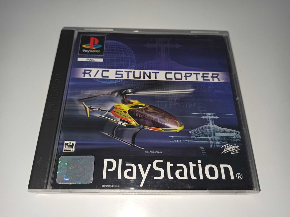 sony psx, psone R/C STUNT COPTER komplet, helikopterek 5/6