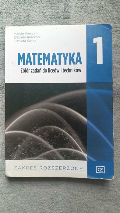 Matematyka podręcznik + Zbiór zadań do klasy 1