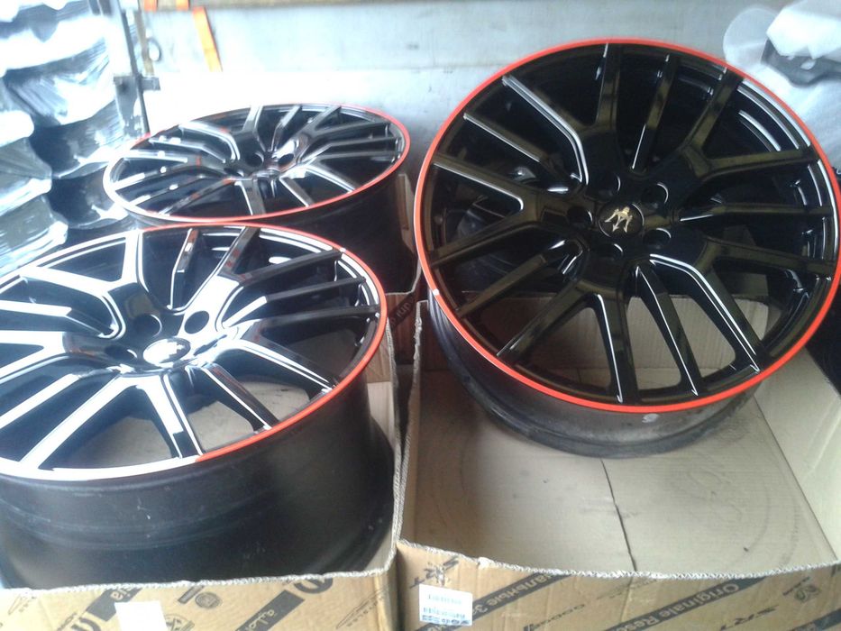 oryginalne r21 felgi nowe 5x114,3 mielec maserati levante gts red ring przod tyl 9j 10,5j 21cali hyundai kia lexus toyota custom german style honda