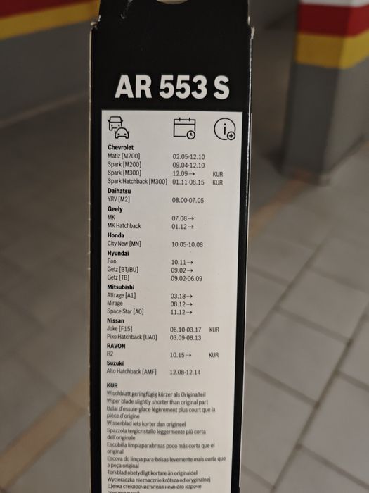 Kit escovas bosch 550mm 340mm