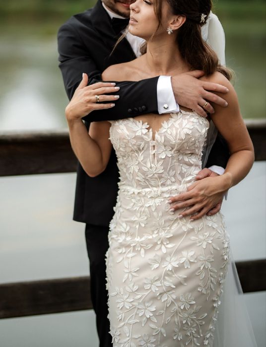 Suknia ślubna Anna Sposa koronka