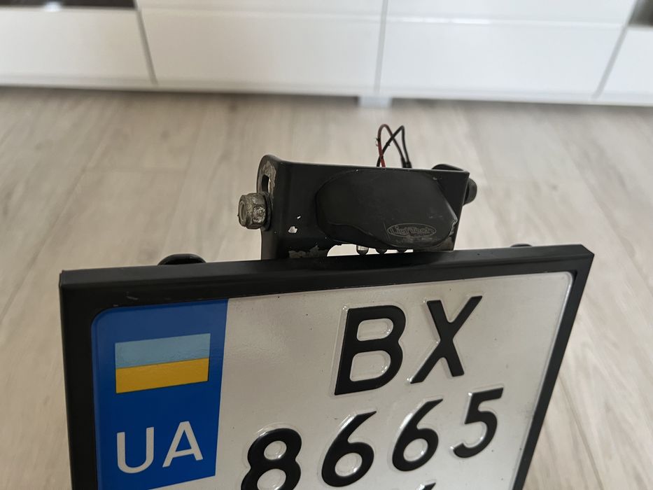 Рамка номера Honda с номером